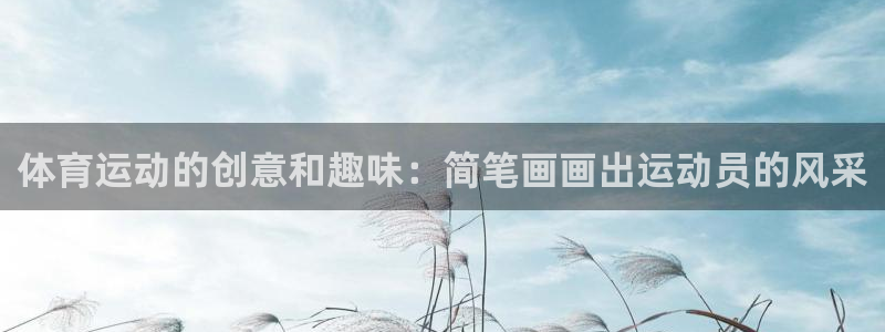 一竞技官方正版app官方：体育运动的创意和趣味：简笔画画出运