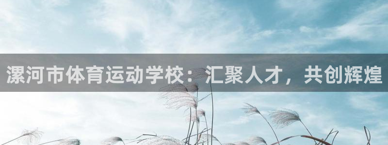  一竞技平台可靠吗：漯河市体育运动学校：汇聚人才，共创辉煌